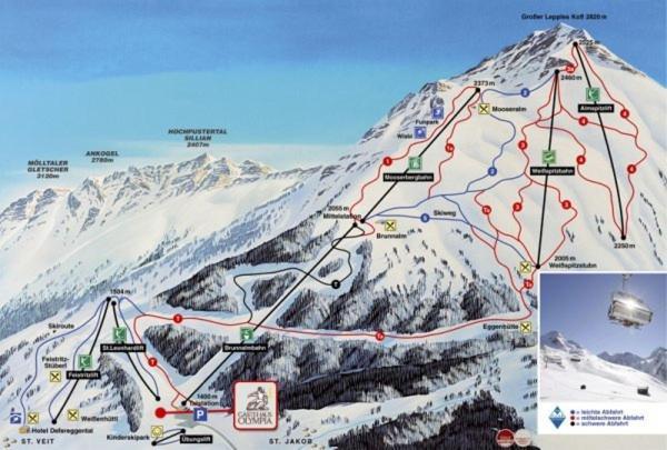 Olympia Privathotel Garni Санкт Якоб ин Дефереген Екстериор снимка